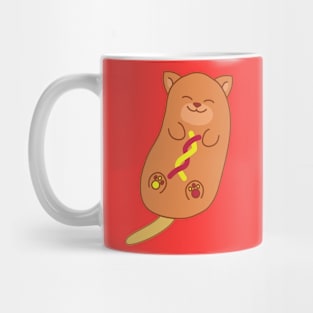 corn-cat Mug